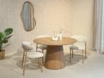Arlo Eettafel Rond 130cm Naturel