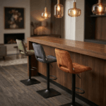 Core Barstoel Velours - Afbeelding 2