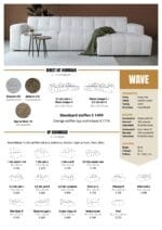 Wave Hoekbank Off White - Afbeelding 7